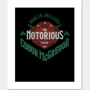 Conor McGregor The Notorious Label Posters and Art